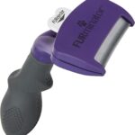 FURminator deShedding-Tool Taglia del gatto M/L - Spazzola per gatti di medie e grandi dimensioni per rimuovere il sottopelo, a pelo corto